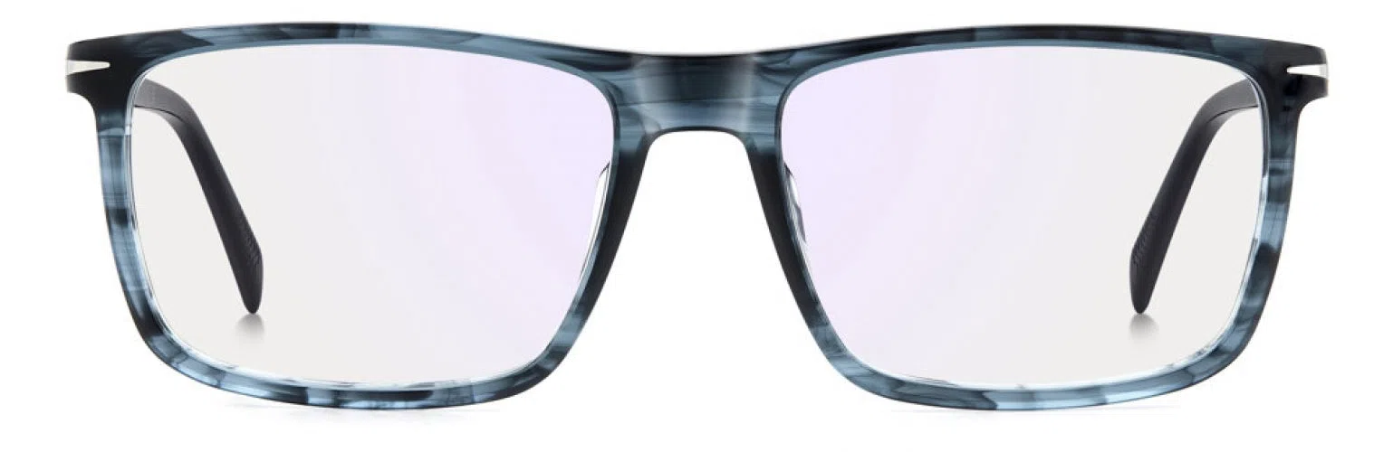 David Beckham DB1181 Eyeglasses - BLKDKRUT - view 5
